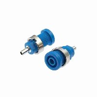 Гнездо Z014 4MM PANEL JACK BLUE