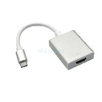 Переходник  HDMI(F) - TYPE-C  AVW54 10СМ