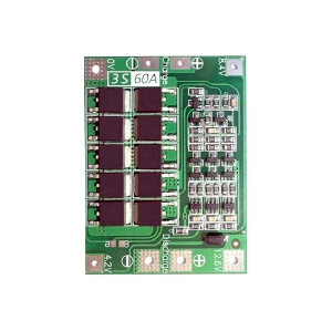   ПЛАТА BMS  3 БАНКИ LI-ION С БАЛАНСИРОМ  60А